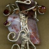 Quartz Wire Wrapped Necklace #6