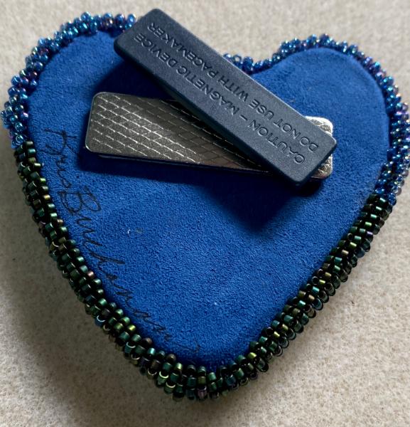 Ceramic Heart pin