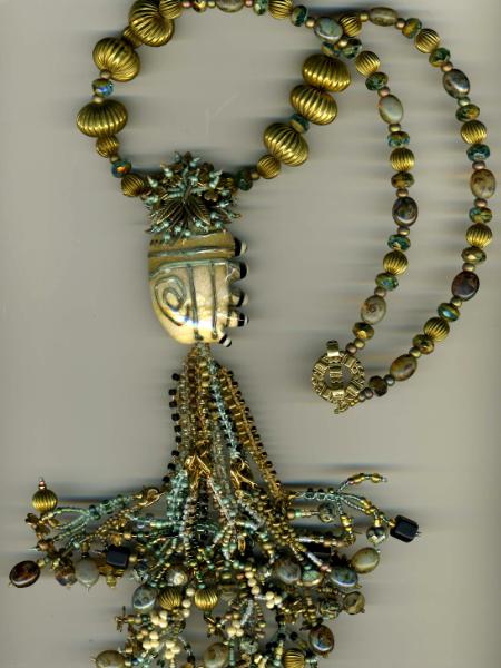 Moonstruck Macrame Necklace 1 Moonstruck Macrame Necklace 1