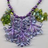 Firecracker Necklace Variation - Wisteria 