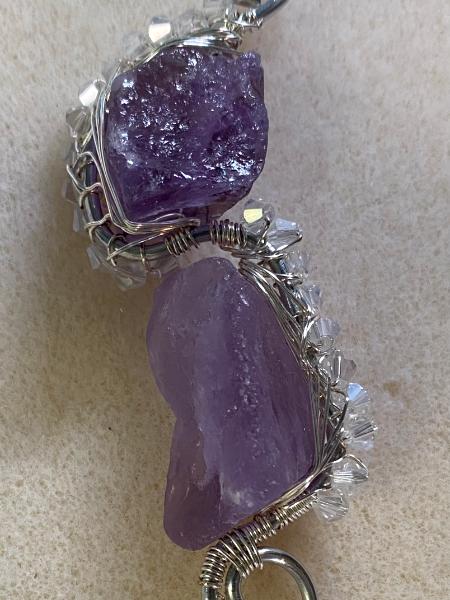 Amethyst wire wrap