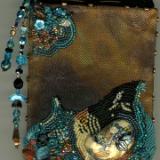 Copper book with a Klew Cabochon