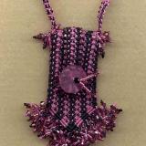 Micro Macrame Tutu Amulet