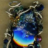 Wire Wrapped Glass by Charlene