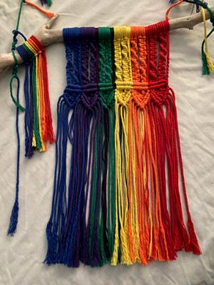 SOLD  Pride Macrame - commission
