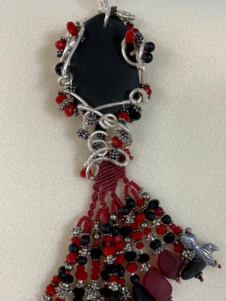 Red and Black necklace