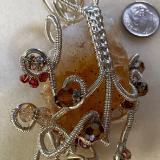 Wire wrapped Citrine